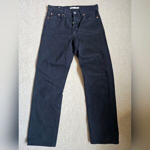 Levi's Black Wedgie Straight